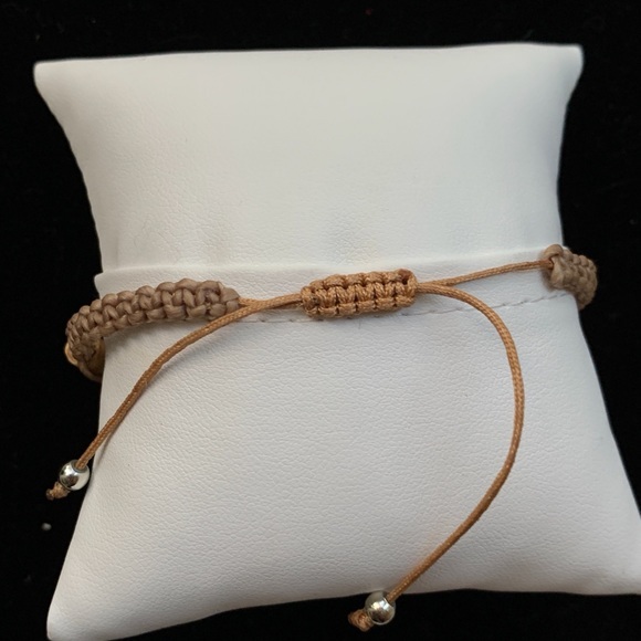 Shamballa Adjustable Macrame Friendship Bracelet - Picture 2 of 8